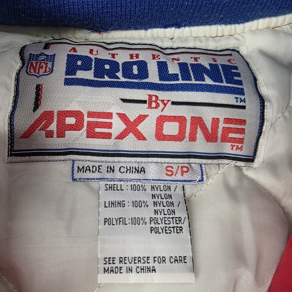 Vintage Buffalo Bills Apex One Pro Line Jacket SIZE SMALL Petite - Picture 16 of 16